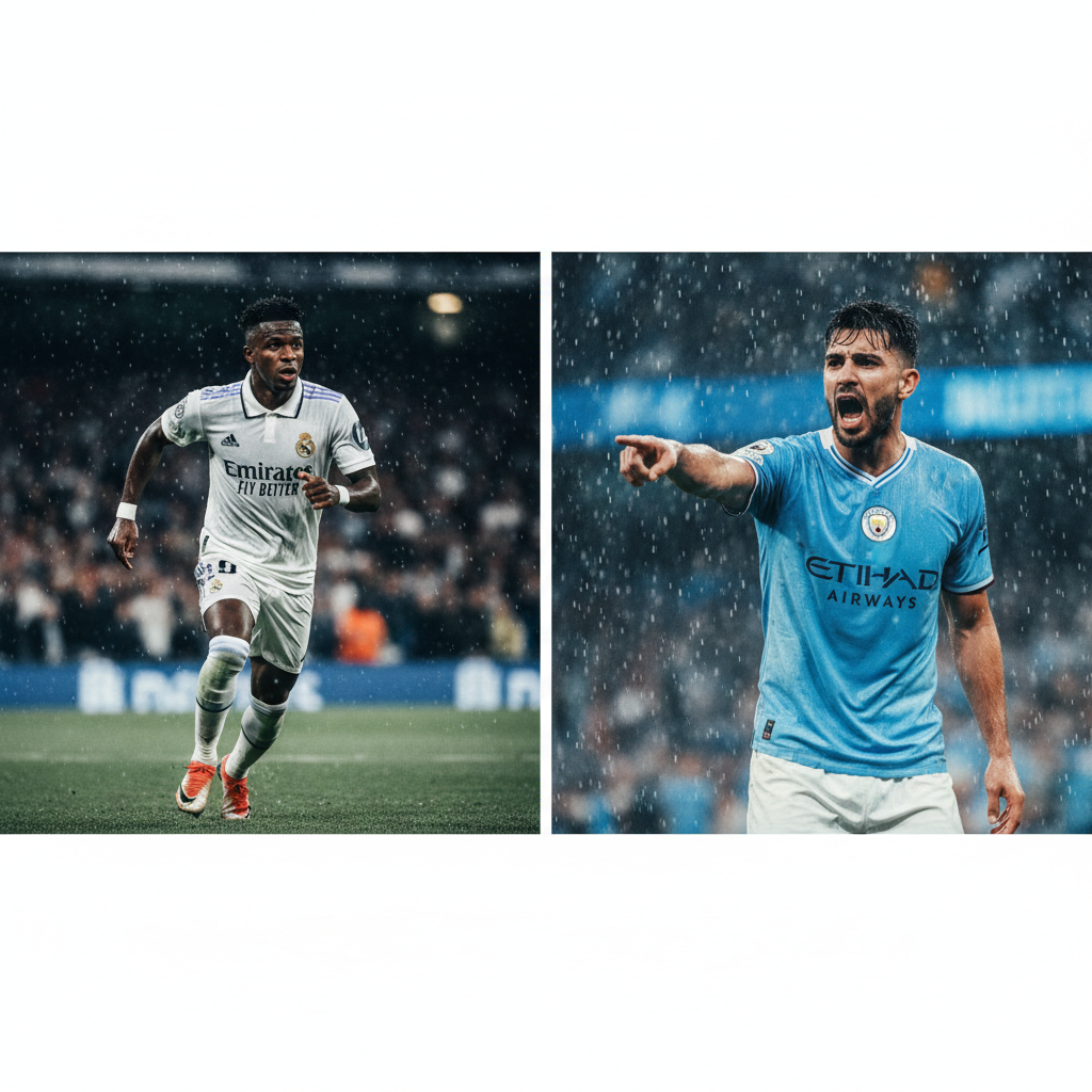 Ballon d’Or 2024: The Tactical Battle Between Vinícius, Rodri, and Bellingham