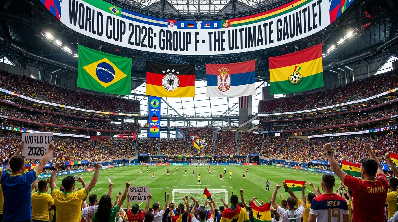 World Cup 2026: Group F - The Ultimate Gauntlet for Brazil, Germany, Serbia, Ghana